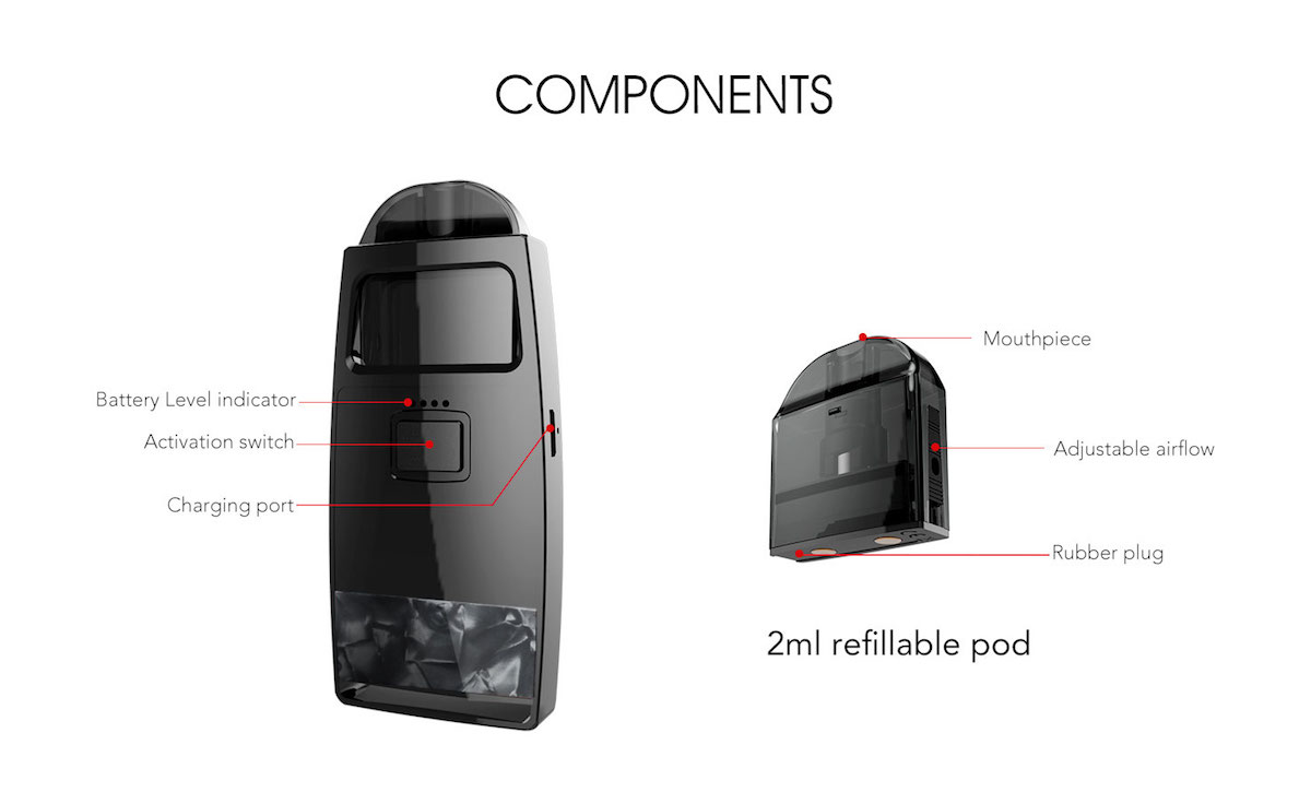 IPV ASPECT POD SYSTEM KOMPONEN