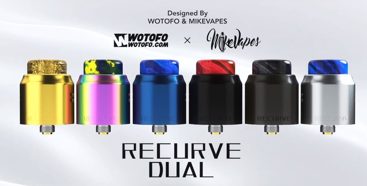 RECURVE DUAL RDA BANNER
